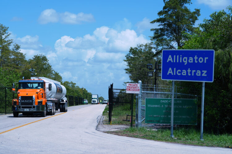 Inside 'Alligator Alcatraz,' where detainees' uniform color is based on criminal history